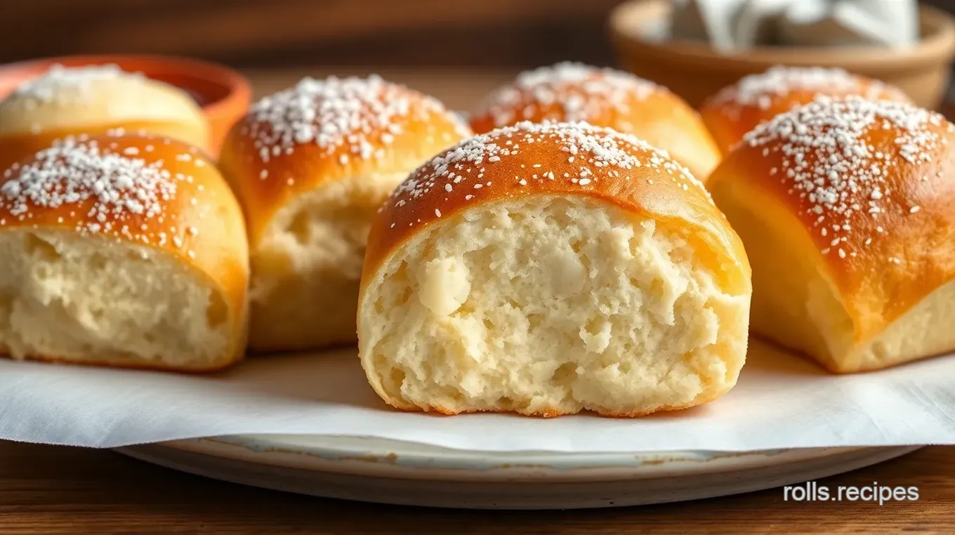 Homemade Soft Hot Rolls