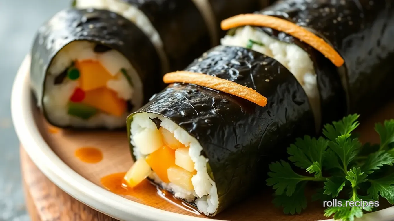 Potato Stick Sushi Roll