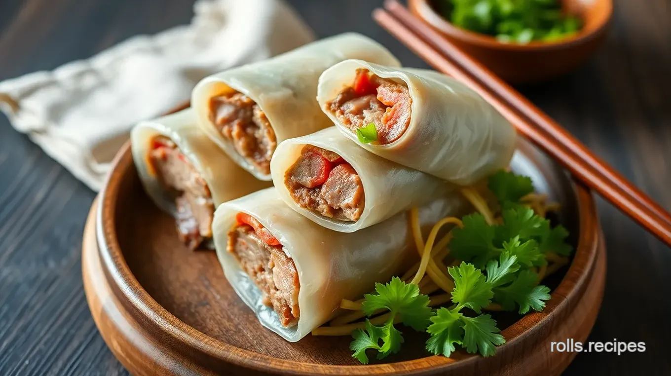 Savory Enoki Beef Rolls