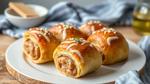 Bake Cheesy Sausage Rolls - Easy & Delicious