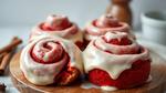 Bake Red Velvet Cinnamon Rolls for Love