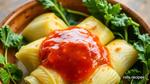 Bake Savory Cabbage Rolls with Sweet Sauce