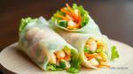 Fresh Prawn Rice Paper Rolls - Healthy Snack