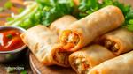 Fried Chicken Egg Rolls - Crispy & Fun