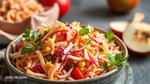 Mix Cheesy Apple Slaw Delightfully Fresh