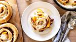 Peach Cobbler Cinnamon Rolls Recipe