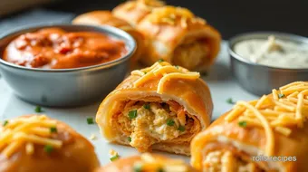 Bake Buffalo Chicken Rolls in 35 Minutes