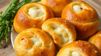 Bake Cheese and Onion Rolls in 45 Minutes