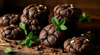 Bake Chocolate Mint Cookies in 40 Minutes