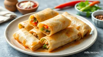 Bake Filo Spring Rolls Crispy & Delicious