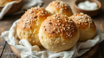 Bake Granary Bread Rolls | Soft & Nutty Goodness