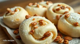 Bake Nut Rolls with Joyful Crunchy Nuts