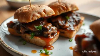 Bake Roast Beef Sliders with Au Jus