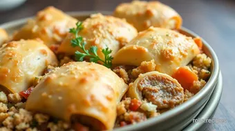 Bake Sausage Rolls with Savory Stuffing