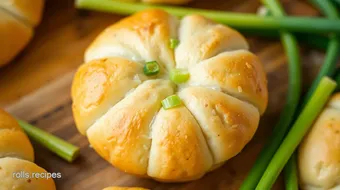 Bake Savory Green Onion Rolls in 40 Minutes