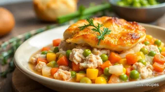 Bake Turkey Comfort: Quick Pot Pie Delight