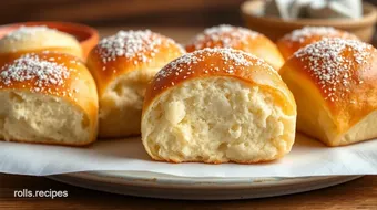 Baking Soft Hot Rolls - Easy & Delicious recipe card