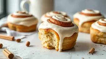 Bake Coffee Cinnamon Rolls with Creamy Frosting