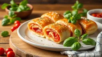 Bake Pepperoni Pizza Rolls - Quick & Easy Treat