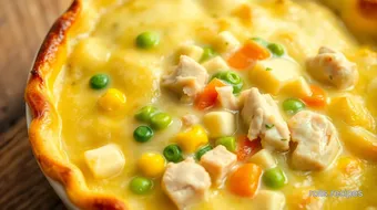 Easy Chicken Pot Pie with Comforting Taste