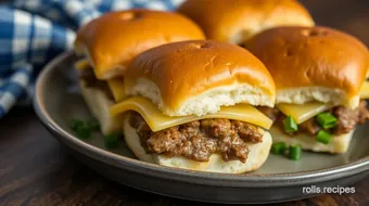 Grill Beef Sliders on Martin's Potato Rolls