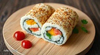 Roll Labneh Sushi: Healthy & Tasty Snack