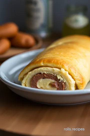 Bob Evans-Style Sausage Roll presentation