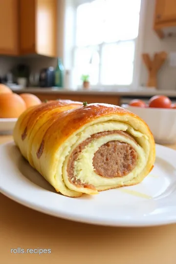 Bob Evans-Style Sausage Roll steps