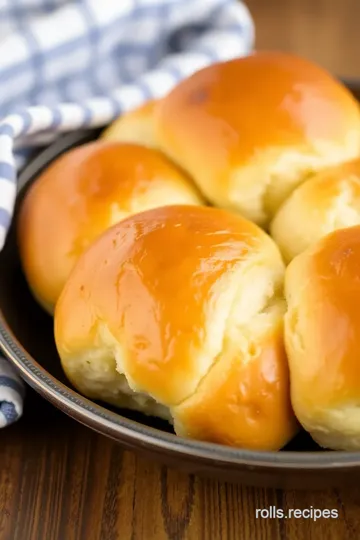 Buttery Texas Roadhouse Rolls: A Homemade Delight presentation