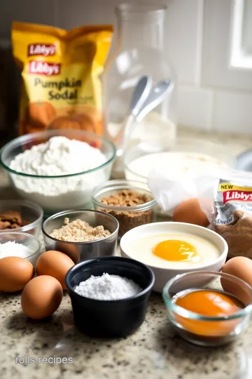 Classic Libby s Pumpkin Roll with Cream Cheese Filling ingredients