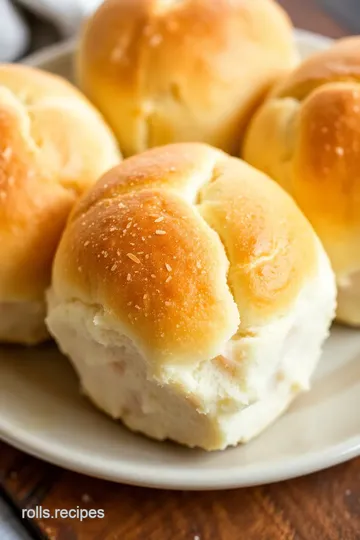 Colonial Bread Dinner Rolls presentation