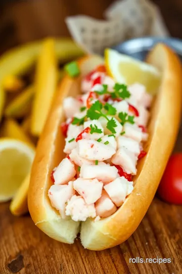 Connecticut Lobster Roll presentation