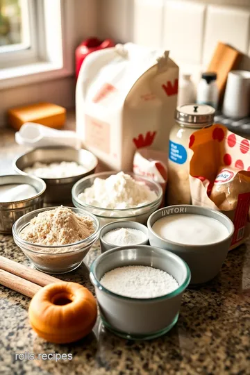 Decadent Cinnamon Roll Donuts ingredients