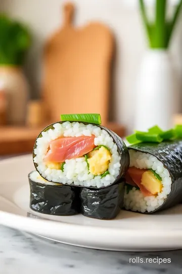 Easy yellowtail scallion roll: 5 Delicious Steps for Sushi Lovers! steps