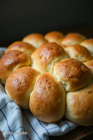 Fluffy Texas Roadhouse Rolls with Cinnamon Butter presentation