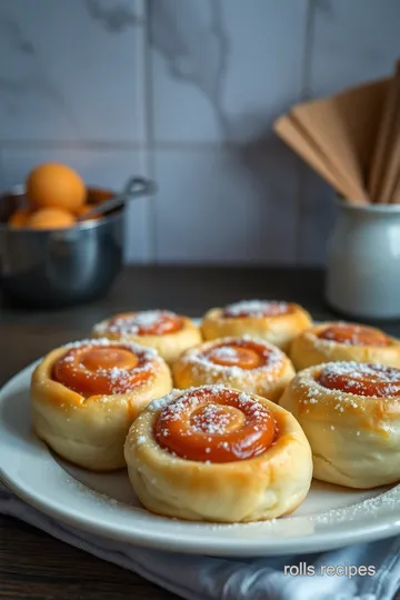 Frozen Caramel Rolls: A Heavenly Breakfast Treat presentation