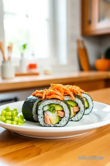 Godzilla Sushi Roll steps