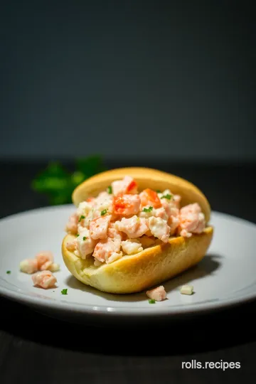 Lobster Roll Dreamlight Valley Recipe presentation