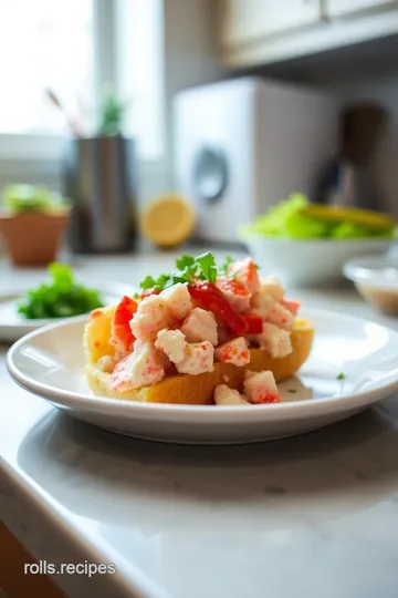 Lobster Roll Dreamlight Valley Recipe steps