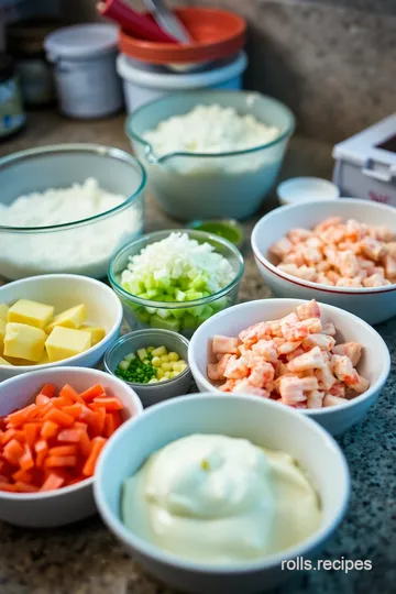 Lobster Roll Sushi ingredients