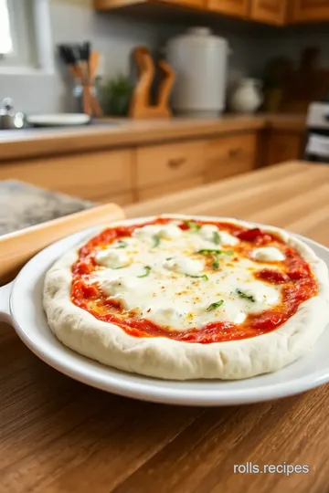 Perfectly Rolled Pizza Dough: Your Guide to Homemade Pizzas steps