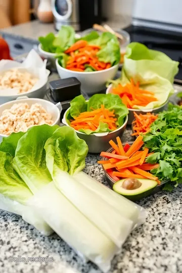 Southwest Spring Rolls ingredients