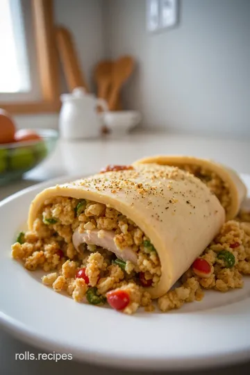 Savory Turkey Rolls with Herbed Stuffing steps