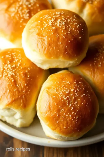 Texas Roadhouse Inspired Dinner Rolls presentation