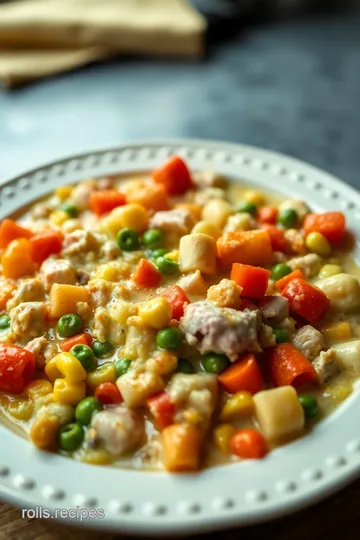 Turkey Pot Pie Using Crescent Rolls presentation