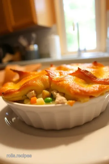 Turkey Pot Pie Using Crescent Rolls steps