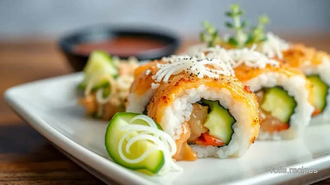 Eel and Cucumber Sushi Rolls: A Simple Delight