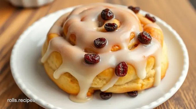 Glazed Cinnamon Roll with Raisins Recipe: The Ultimate Comfort Food!