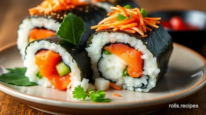 Savory Lion King Sushi Roll: A Tropical Twist on Classic Flavors